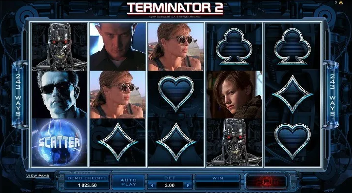 Слот Terminator 2 від Microgaming online casino